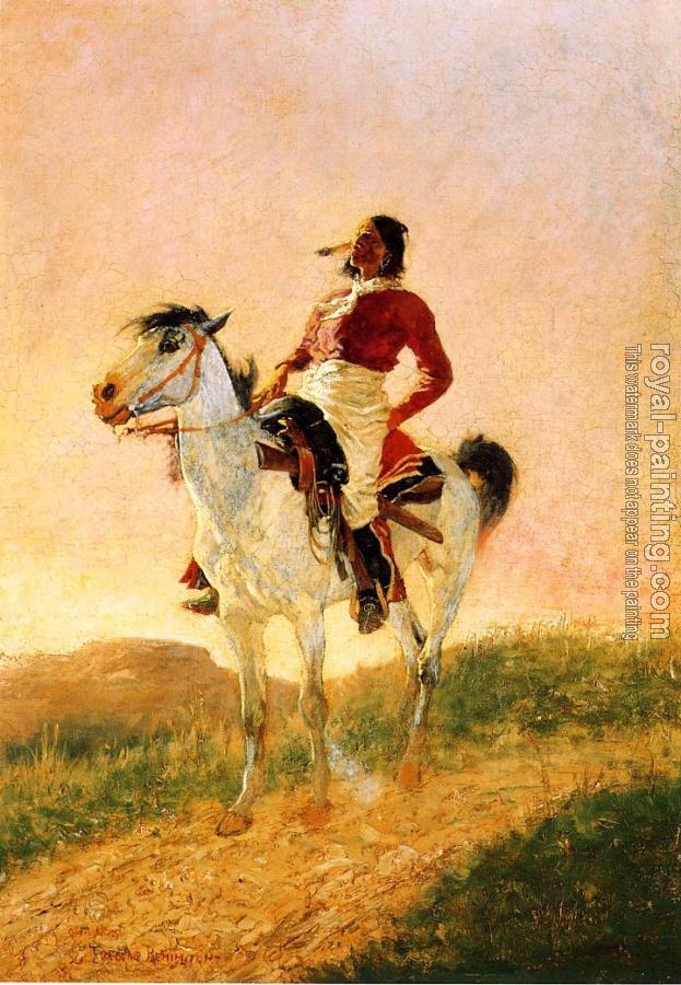 Frederic Remington : Modern Comanche